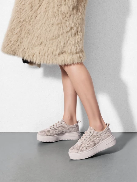 Damskie Sandały Beige