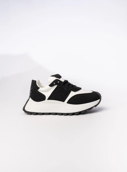 Damskie Sneakersy – Czarny & Biały RAVEN BLACK