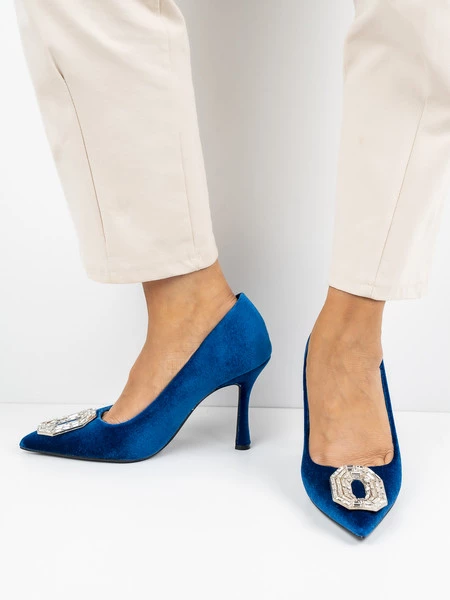 Czółenka Emily w kolorze Blue