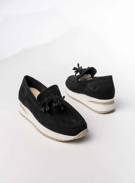 Damskie Mokasyny – Czarne LIVIA BLACK