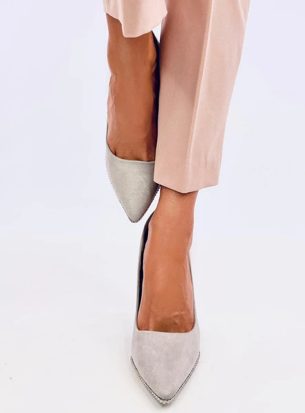 Eleganckie szpilki damskie LINOR GREY