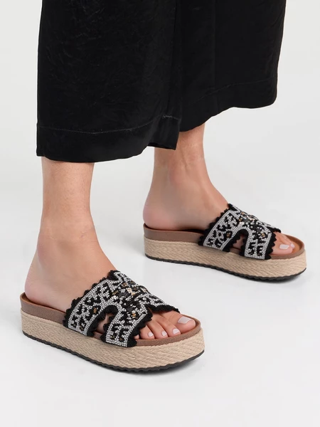 Klapki Eleganzii BLACK