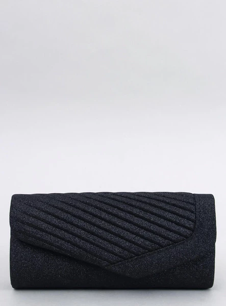 Torebka kopertówka opalizująca RABYS CZARNA