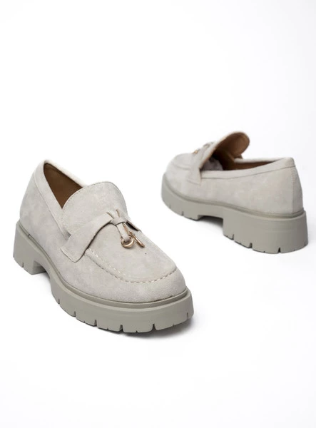 Damskie Mokasyny LOANA GREY