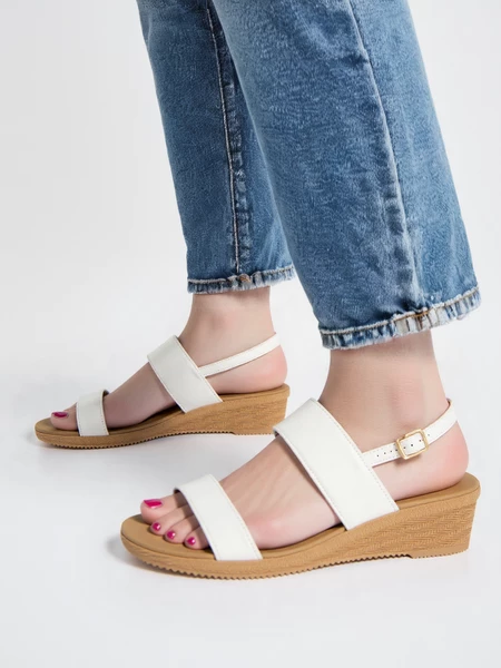 Damskie Sandały RAVEN WHITE