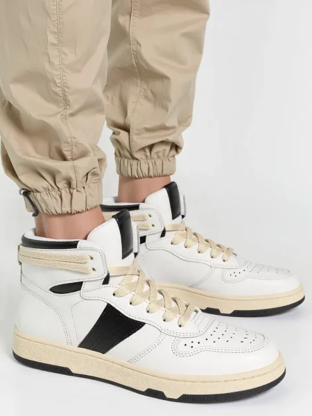 Damskie Sneakersy Wysokie RUBIO WHITE/BLACK