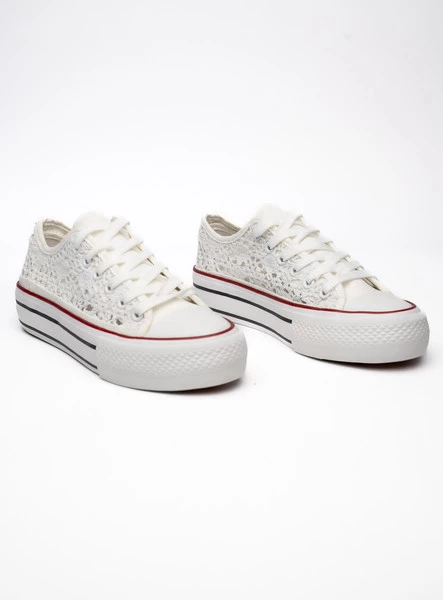 Damskie Trampki BANDANA WHITE 