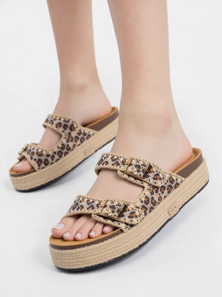 Damskie Sandały LEOPARD
