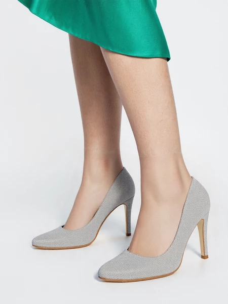 Damskie Szpilki ASTRINA SILVER 