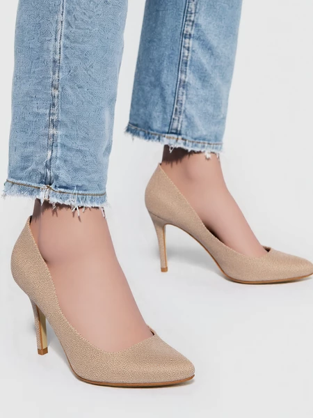 Damskie Szpilki ASTRINA CHAMPAGNE