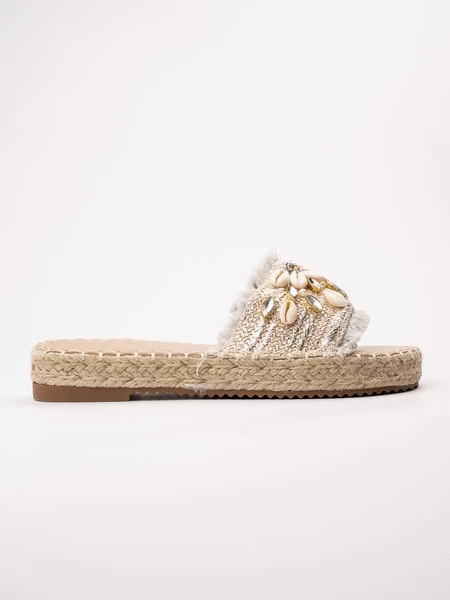 Klapki Plażowe Eleganzio SILVER