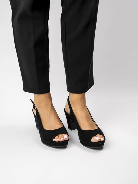 Sandały Misia Black