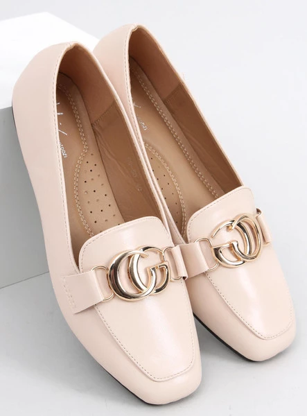 Mokasyny damskie ELISA NUDE