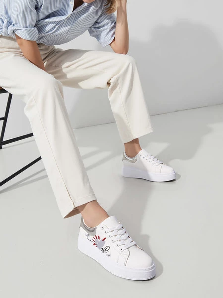 Damskie Sneakersy LUMIX - SILVER