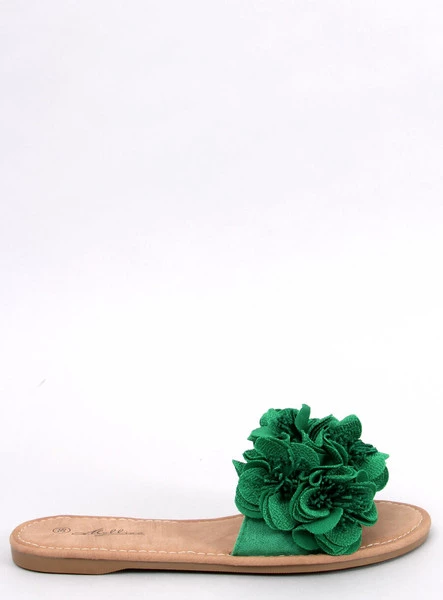 Klapki z kwiatami COREY GREEN