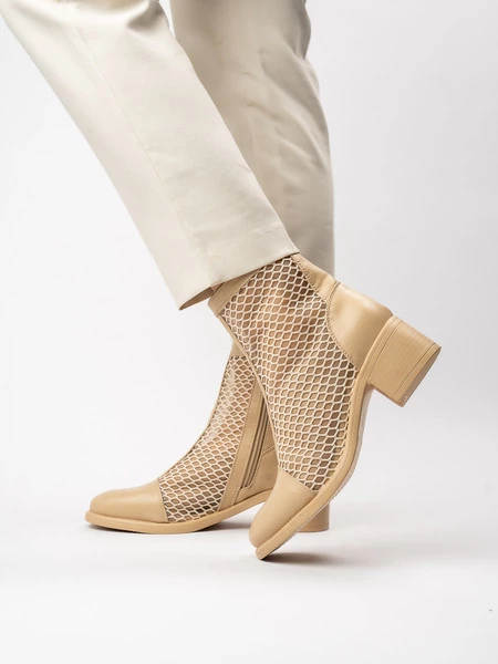 Botki Mirena Beige
