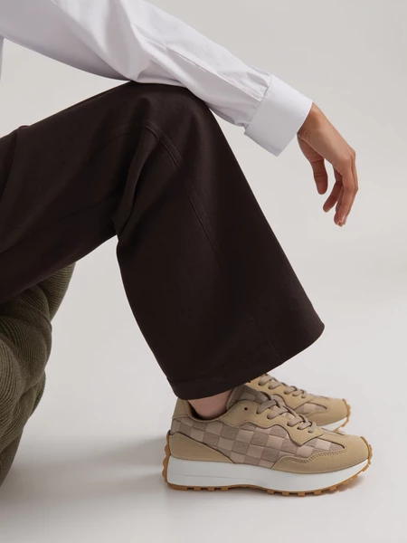 Damskie Sneakersy RENVOX– Khaki