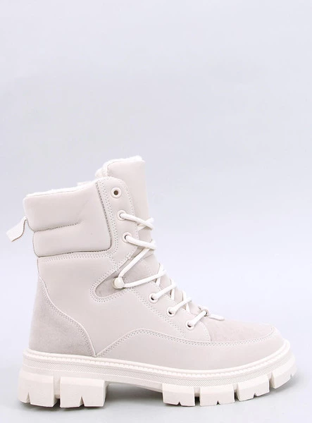Botki sznurowane ocieplane TOREY WHITE II GATUNEK