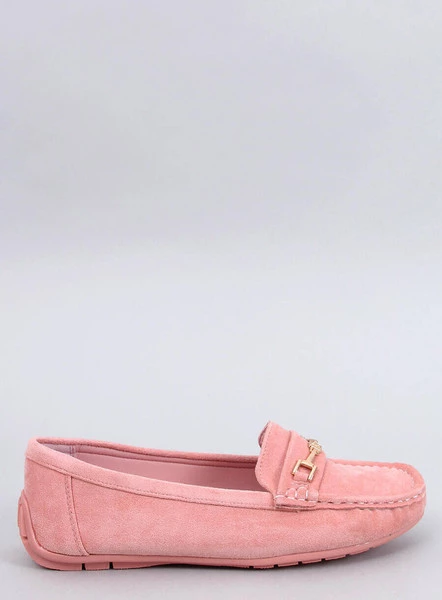 Mokasyny damskie zamszowe SOURD PINK