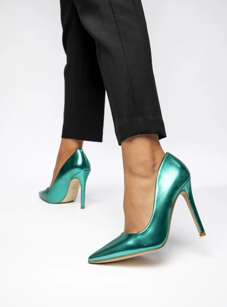 Damskie Szpilki LUMINA GREEN – Eleganckie i Stylowe Buty na Obcasie