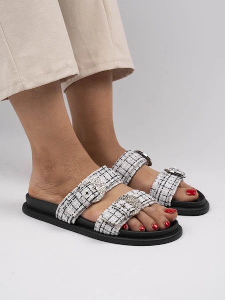 Kozaki damskie eleganckie w kolorze White