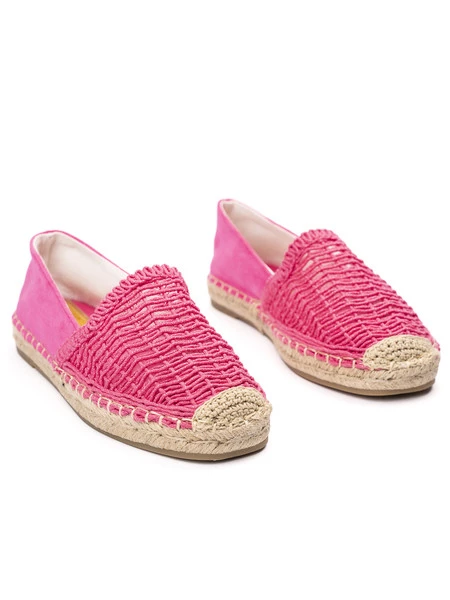 Espadryle Macramé FUSCHIA