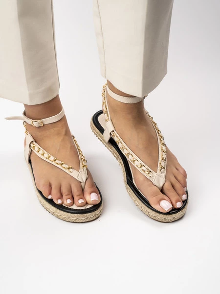 Sandały Marbella Beige