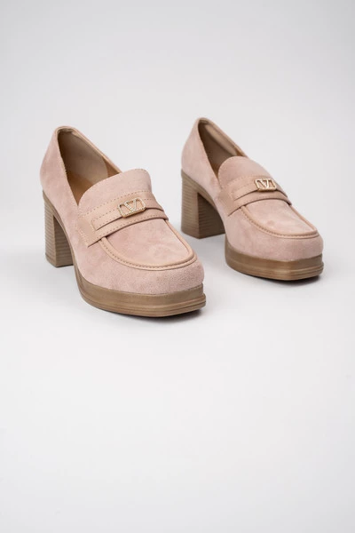 Damskie Loafersy LUX CLASSY PINK