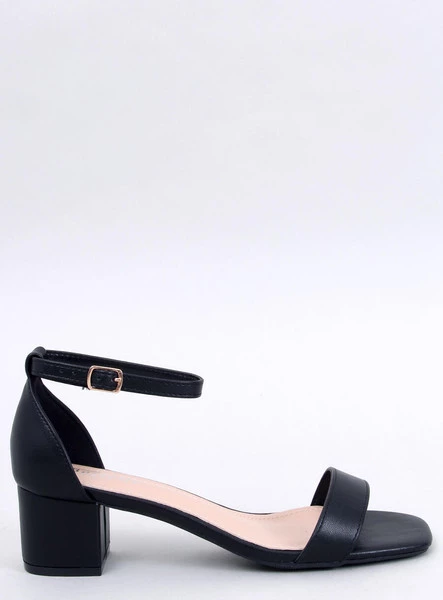 Sandałki na obcasie BRONX BLACK