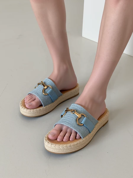 Nina Platform Sandals Jean