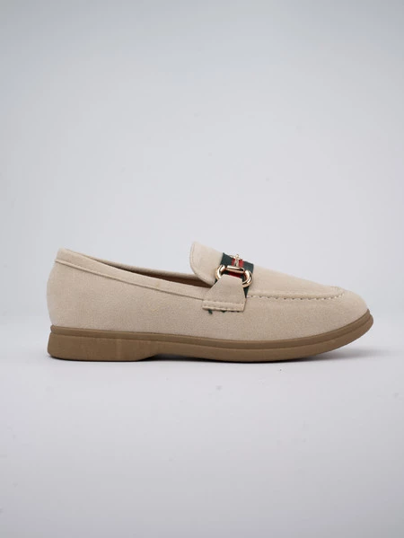 Mokasyny Eleganto Beżowe