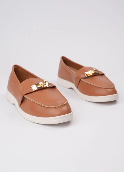 Damskie Loafersy ALDEN CAMEL