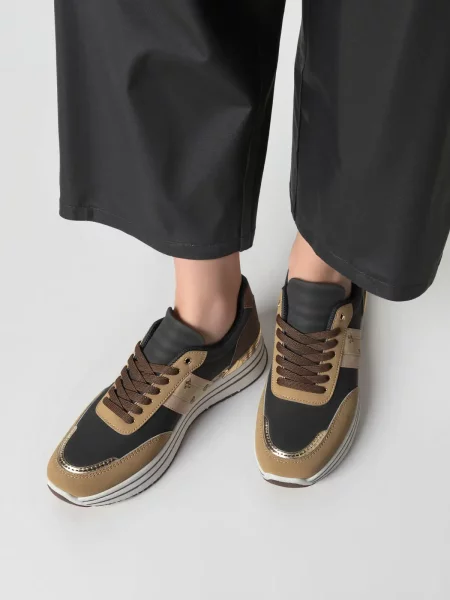 Damskie Sneakersy VELOXA BROWN