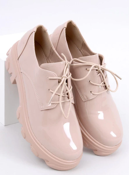 Mokasyny na wysokiej podeszwie PRAGMA NUDE