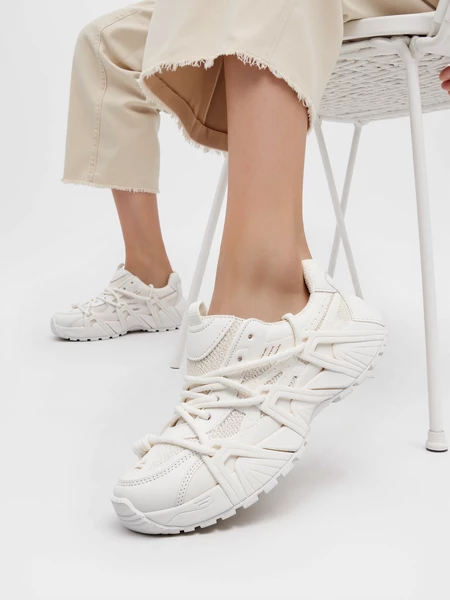 Damskie Sneakersy BOLD RUSH WHITE