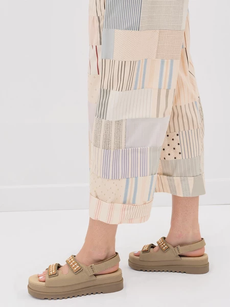 Klapki Eleganto Khaki