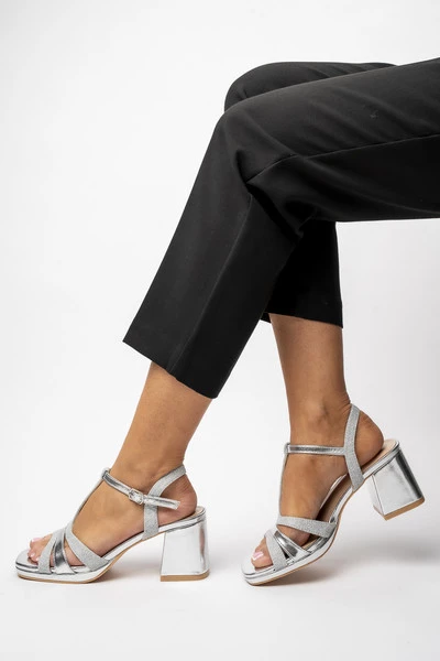 Damskie Sandały SIlver