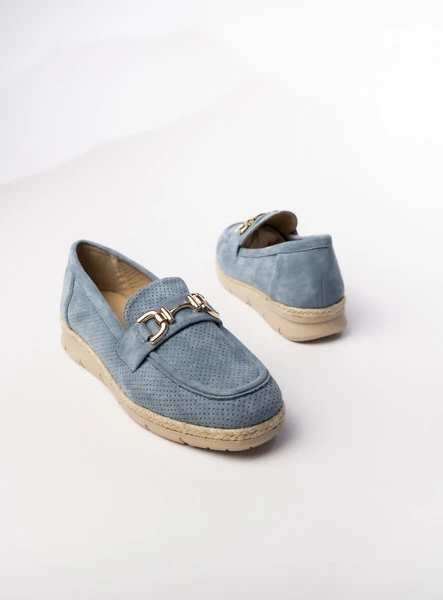 Damskie Mokasyny – Błękitne LARISA BLUE