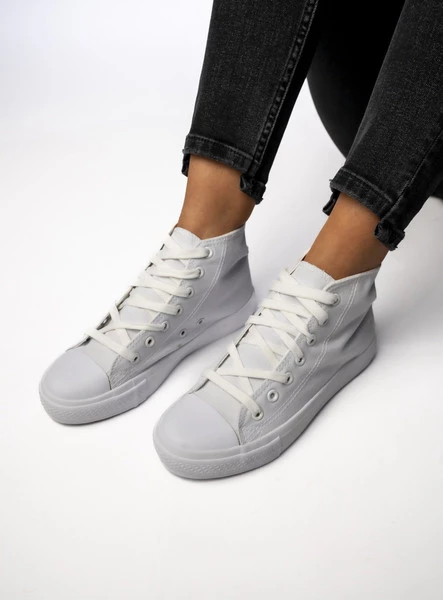 Damskie Trampki SOLIS WHITE