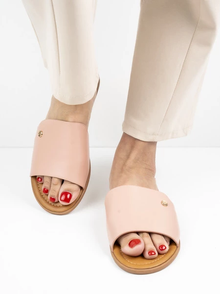 Klapki Marsylia w kolorze Pink