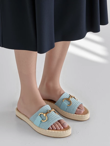 Nina Platform Sandals Green