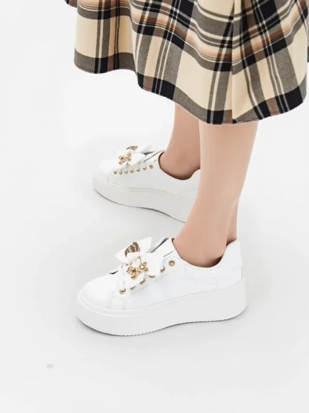 Damskie Sneakersy CHARM WHITE