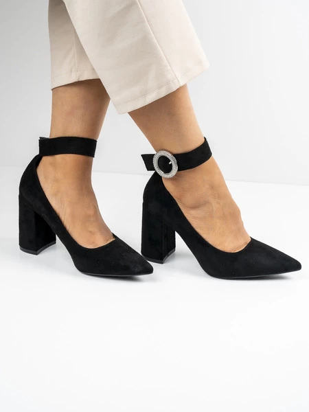 Modne czółenka w kolorze Black