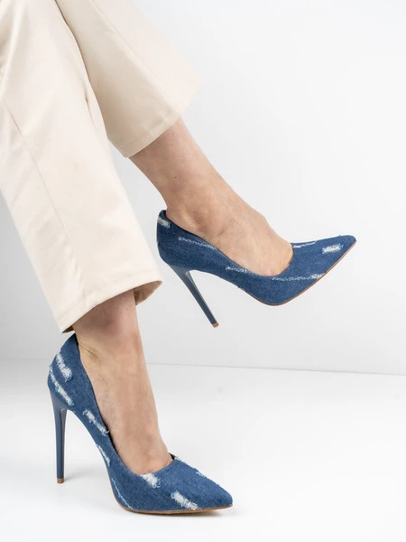 Modne Czółenka damskie w kolorze Dk.