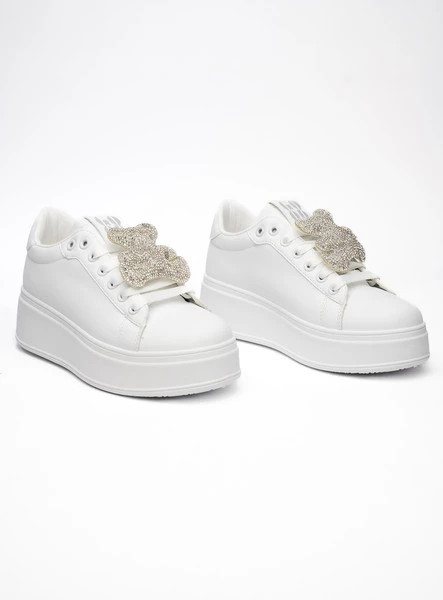Damskie Sneakersy VELARA ALL WHITE