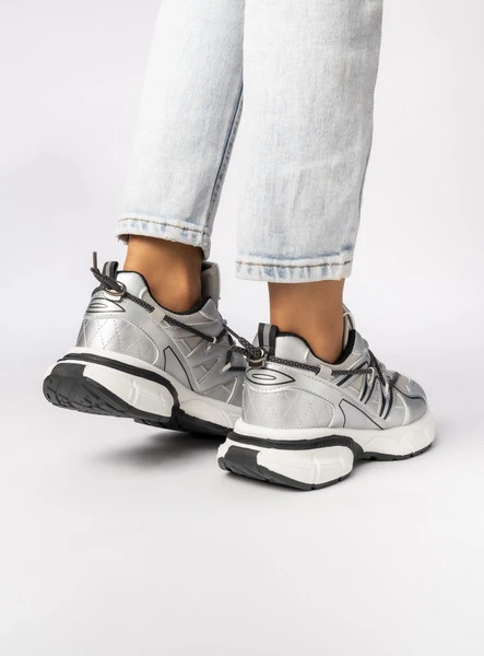 Damskie Sneakersy – Srebrne LUNAR SILVER