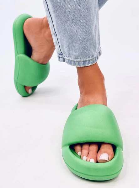 Klapki piankowe BOOZER GREEN