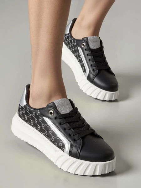 Damskie Sneakersy MONVIA BLACK