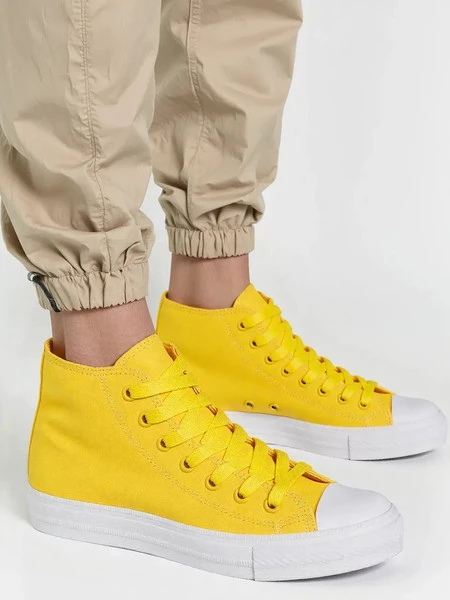 Damskie Trampki LIVIO YELLOW