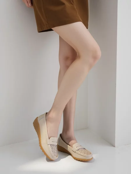 Damskie Mokasyny SIENA APRICOT